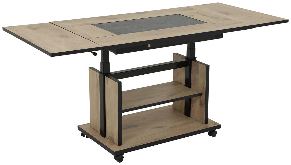 Hela Couchtisch Berlin braun Holzwerkstoff B/H/T: ca. 152x73x66 cm