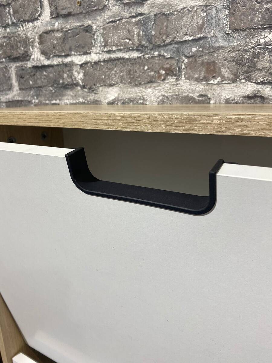 Schuhkipper Emmik weiß matt Eiche Eiche weiß Nachbildung B/H/T: ca. 59,8x85,2x19,55 cm