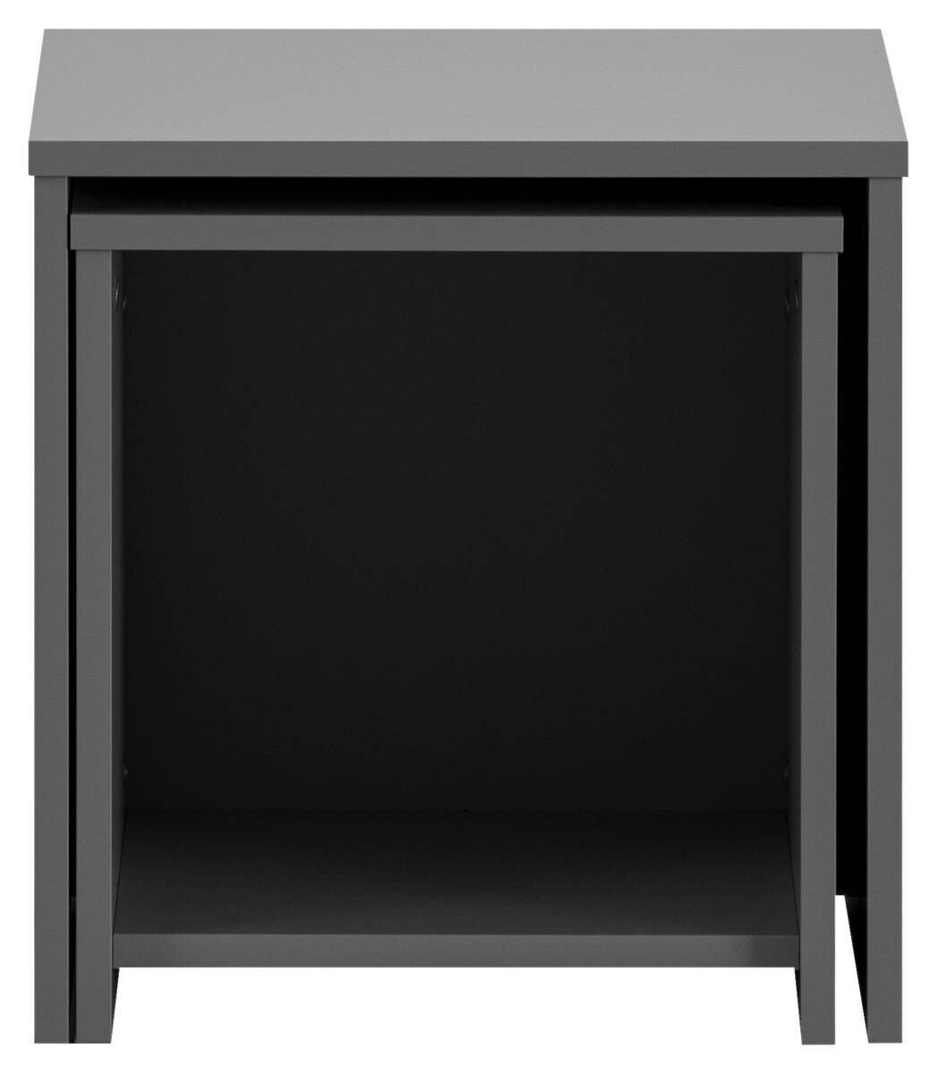 Möbelpartner Couchtisch Smash anthrazit B/H/T: ca. 40x42x40 cm