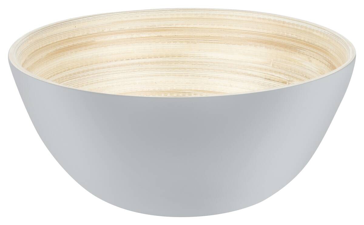 Schüssel grau Bambus