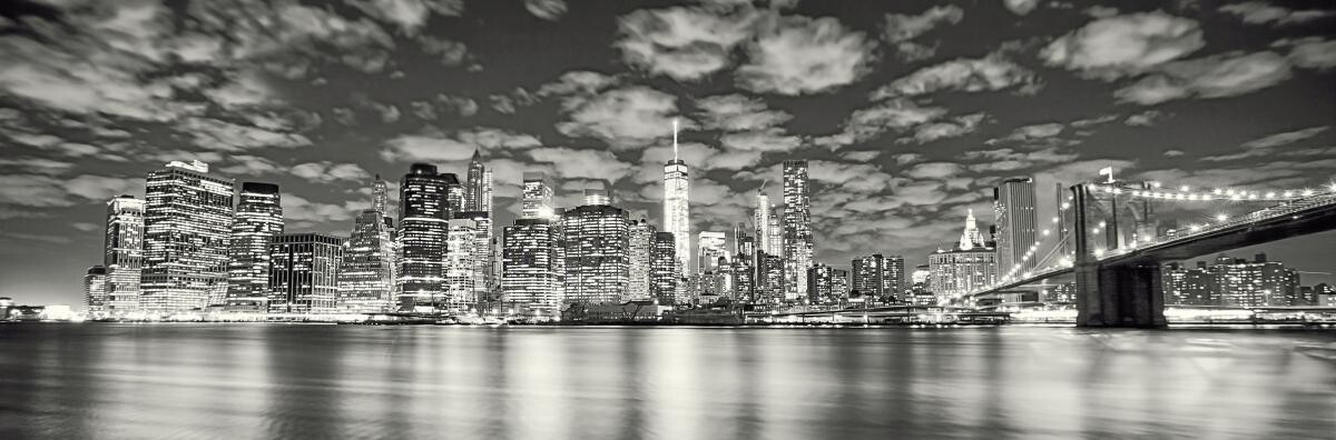 The Wall Wandbild New York B/L: ca. 29x90 cm