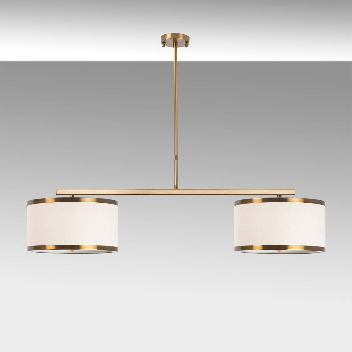 Opviq Pendelleuchte Way-11620 B/H/T/L: ca. 100x75x30x100 cm E27 2 Brennstellen