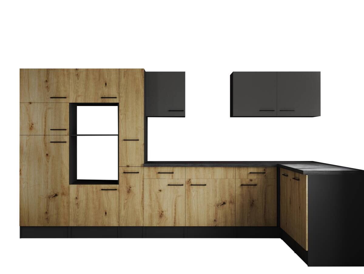 Winkelküche Oliver B/H/T: ca. 370x205x172 cm