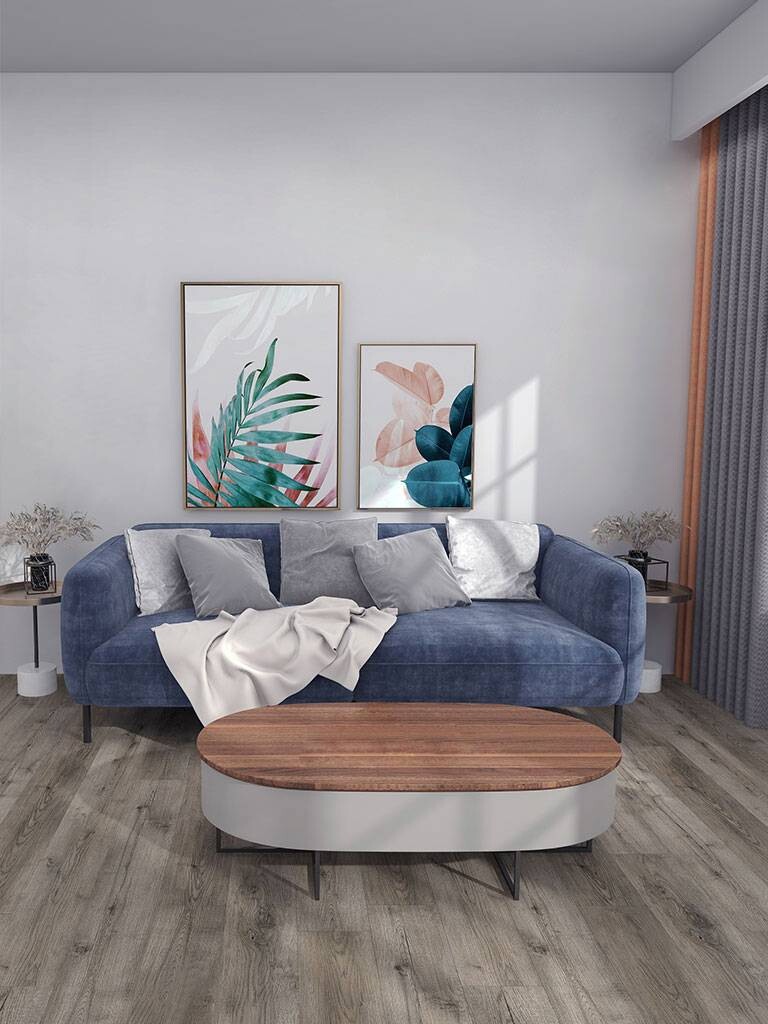 Check One Click-Vinylboden Terpe ca. 2,22 m² im Paket B/L: ca. 18,2x122 cm pro Paket