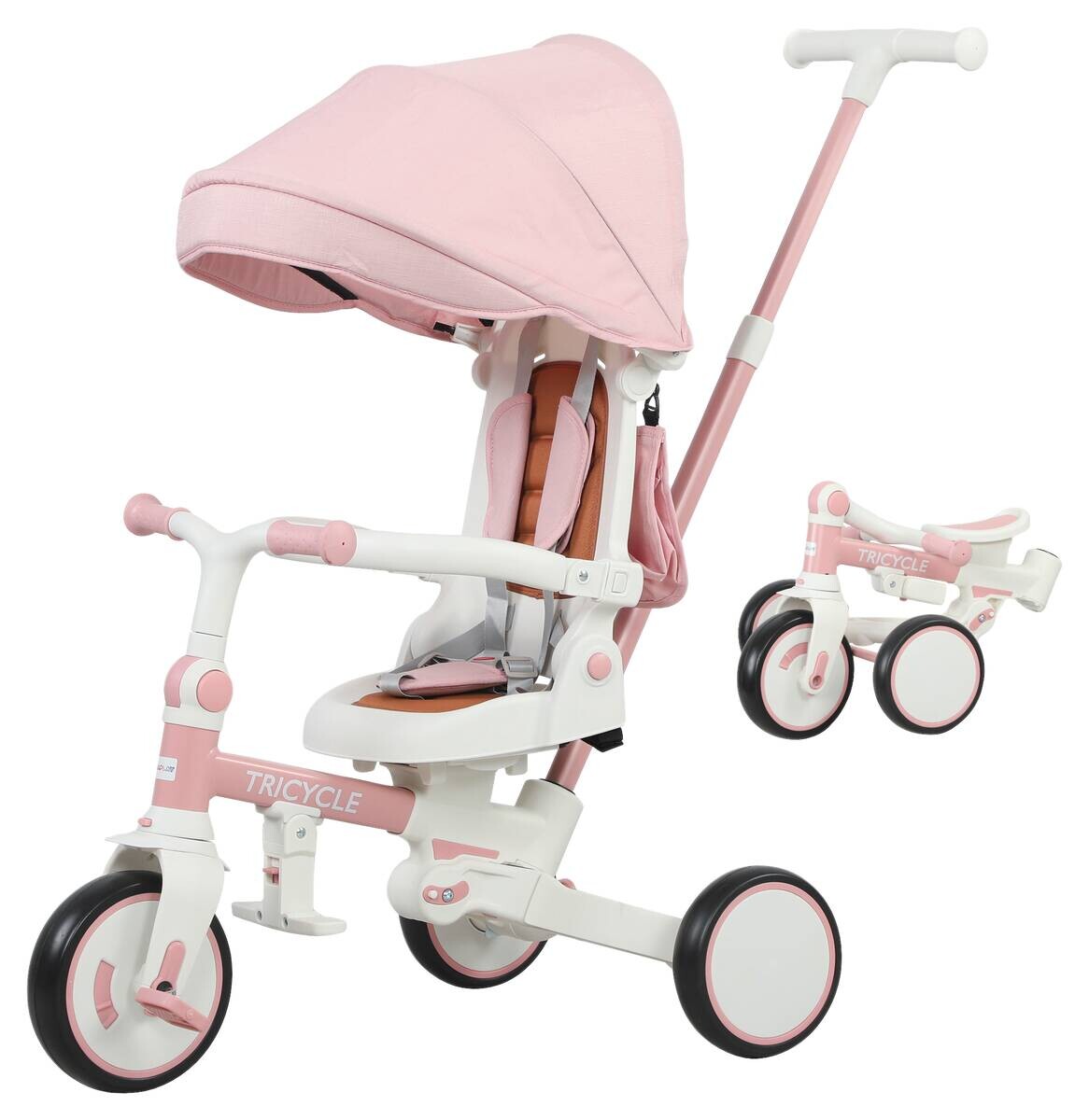 AIYAPLAY Dreirad rosa B/H/L: ca. 49x101x96,5 cm