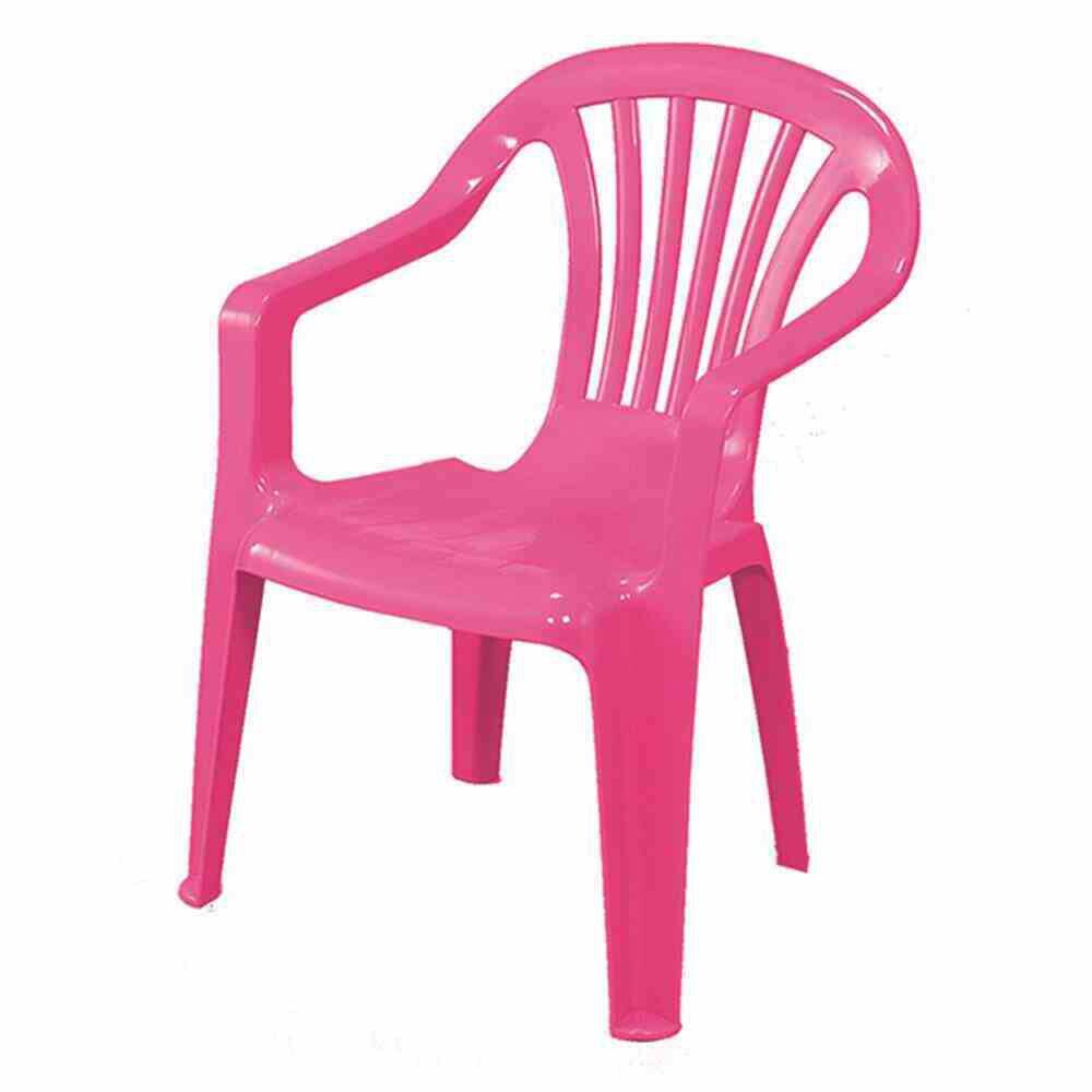 ProGarden Kindermöbel-Set pink Kunststoff B/H/L: ca. 38x53x43 cm