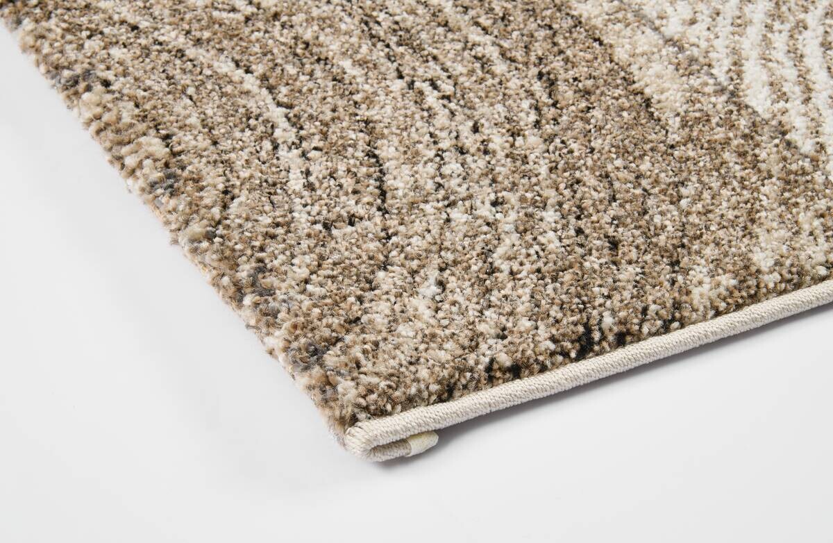 Merinos Webteppich Kreta beige B/L: ca. 120x170 cm