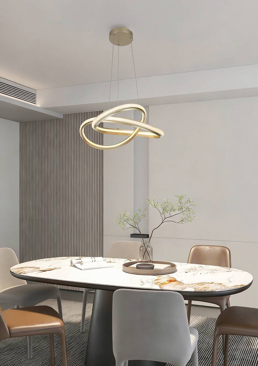 Nolo LED-Pendelleuchte Clara B/H/T: ca. 50x120x50 cm