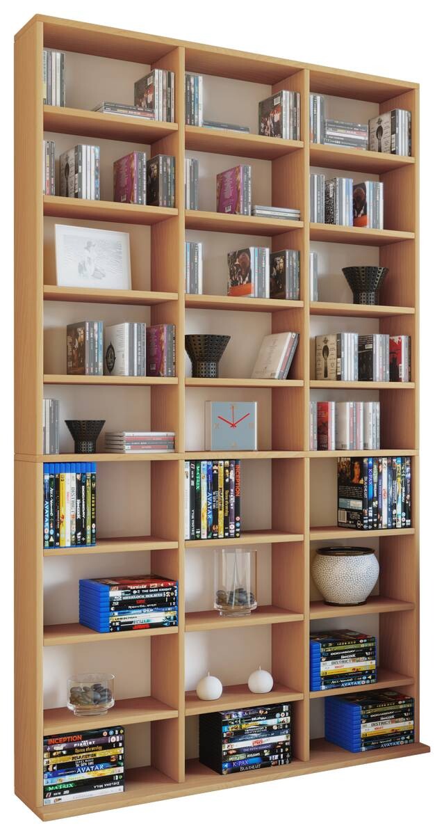 Regal Megosa Maxi buche Nachbildung Holzwerkstoff B/H/T: ca. 102x183x23 cm