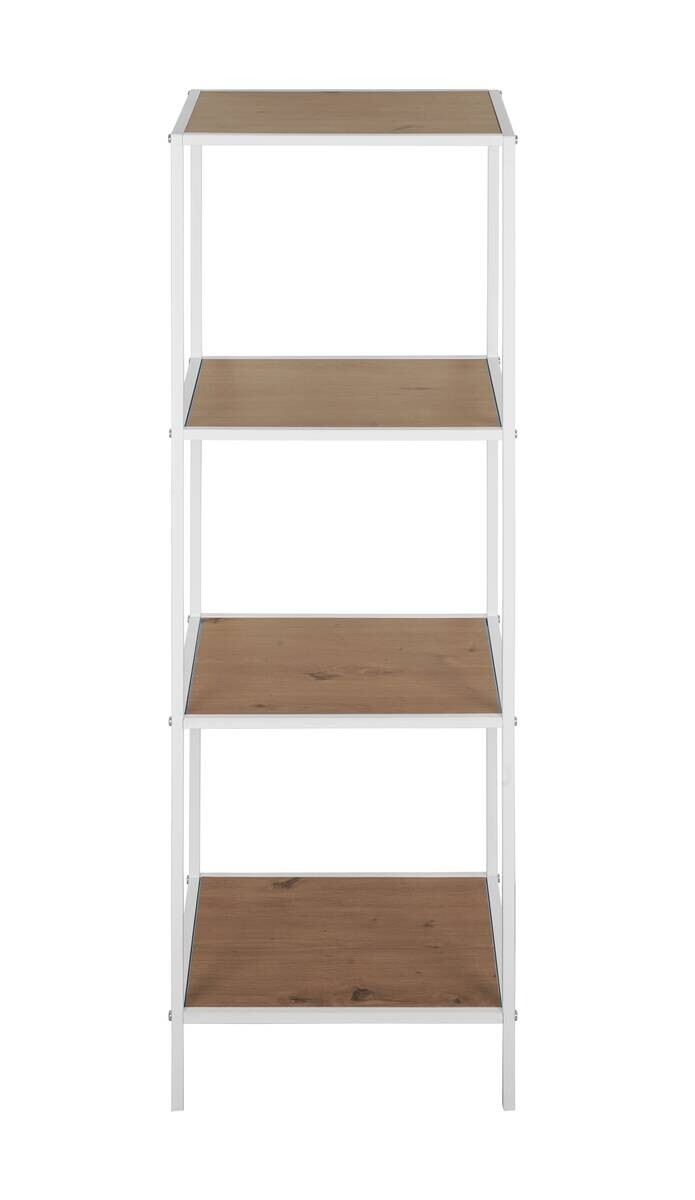 Standregal Tom weiß Eiche Nachbildung B/H/T: ca. 37x118x33 cm