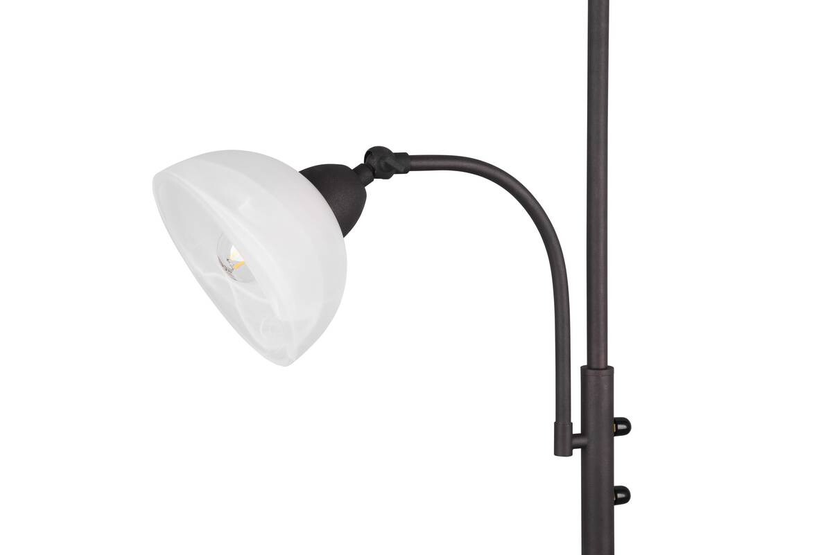 Reality Stehlampe R46322024 Country rostfarbig Metall B/H/T: ca. 30x184x48 cm E27 1 Brennstellen