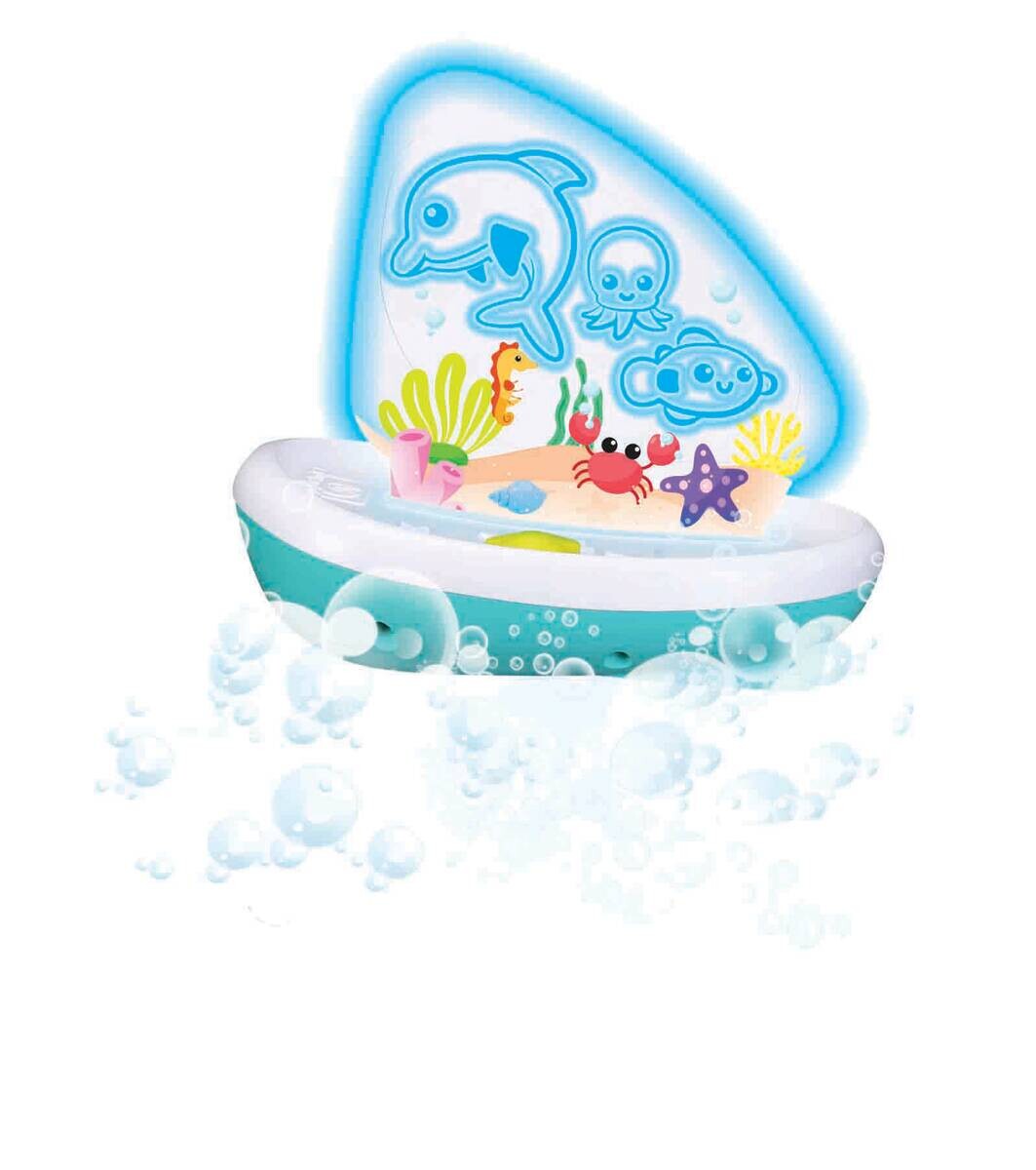 BBJunior Badespielzeug Splash 'n Play Light Up Segelboot B/H/L: ca. 8,2x8,2x15 cm
