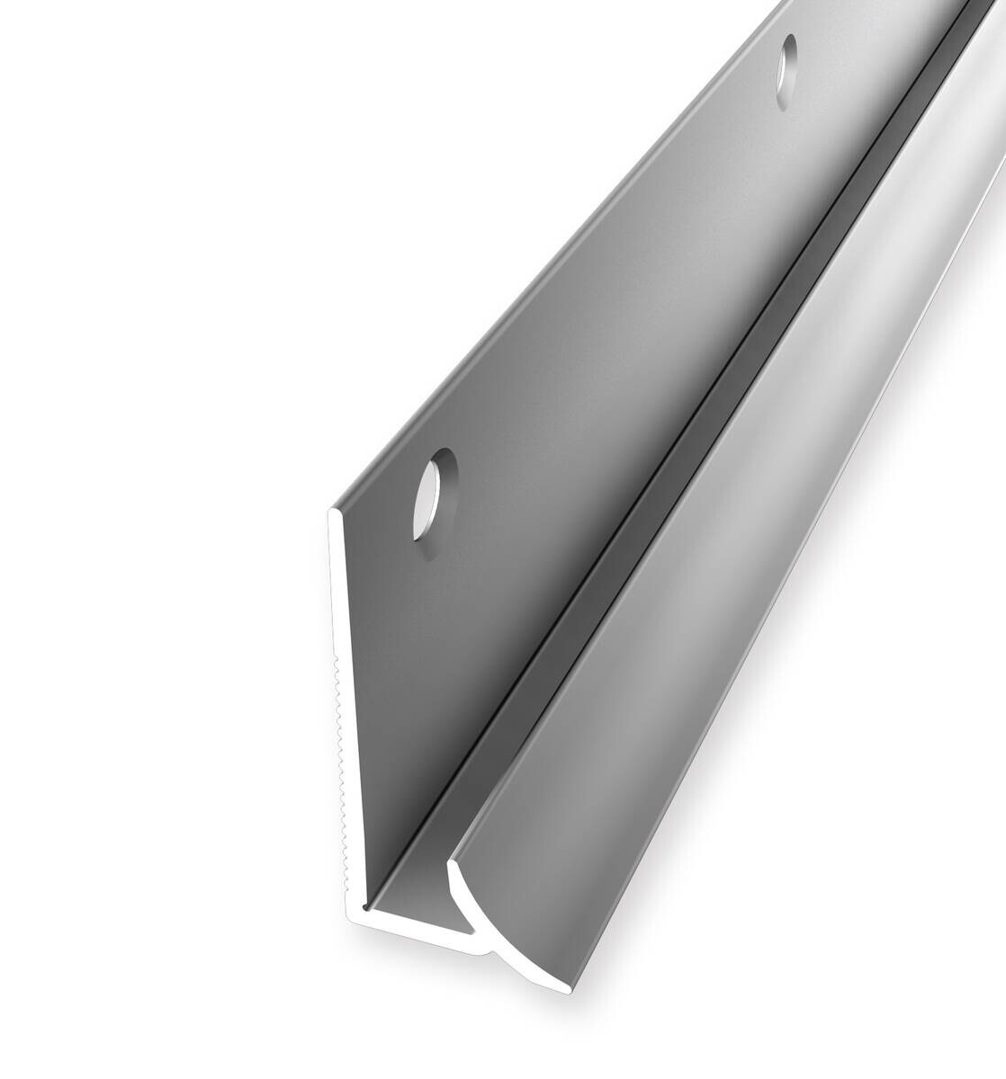 Sockelleiste silber B/L: ca. 27x250 cm pro Stück