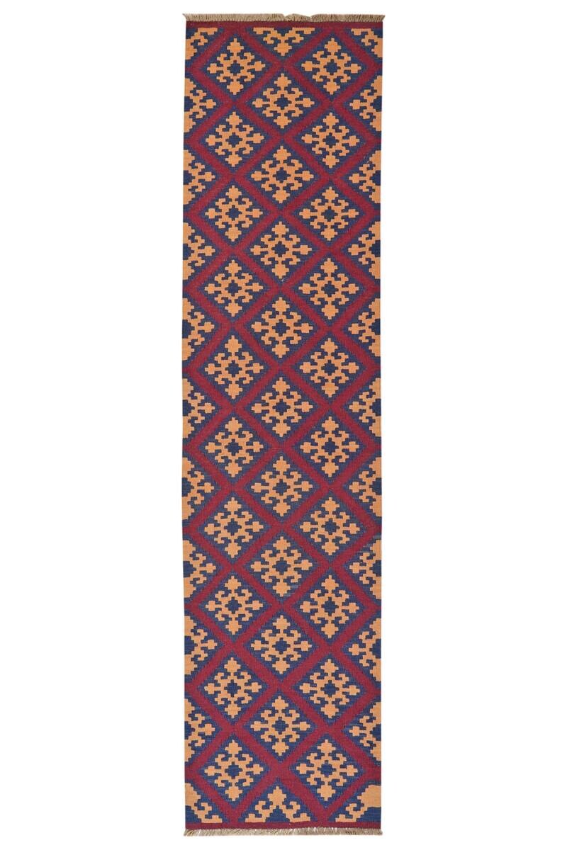 PersaTepp Teppich Kelim Gashgai bunt B/H/L: ca. 75x1x302 cm