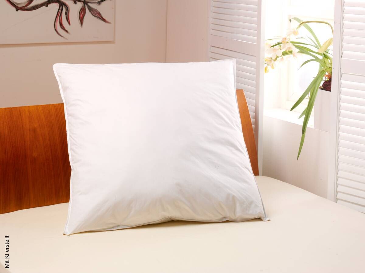 Kopfkissen Comfort weiß Polyester B/L: ca. 80x80 cm