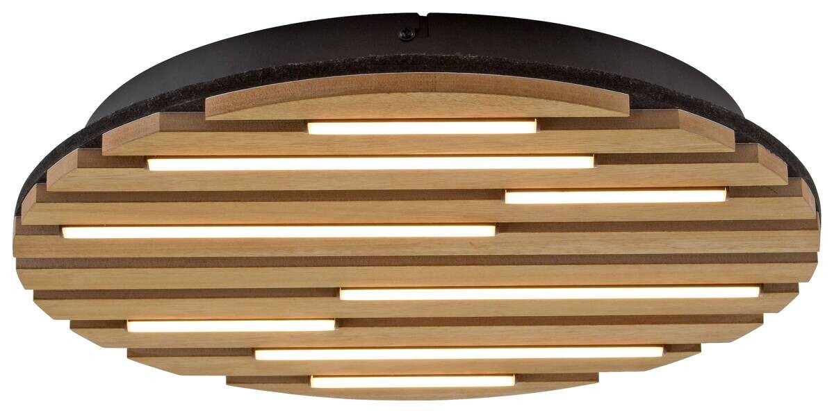 Just Light Deckenleuchte 15592-79 Eiche H/D: ca. 5x38 cm