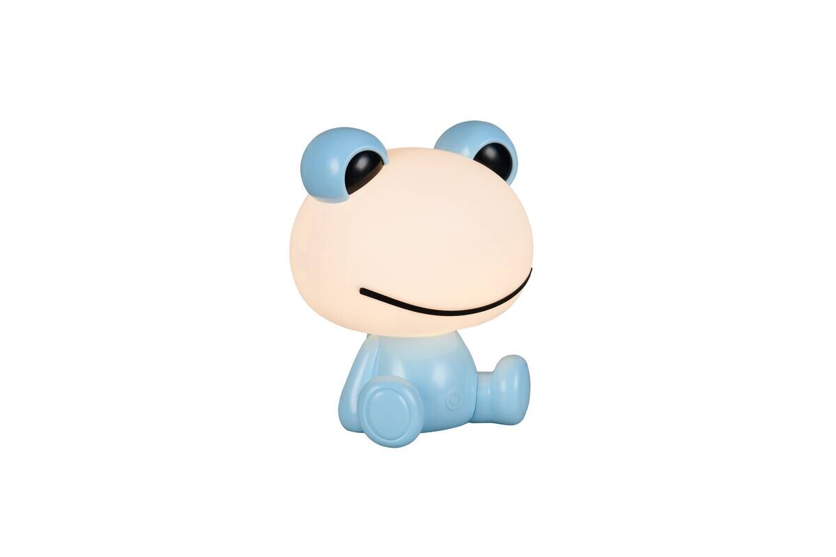 Reality LED Tischleuchte HOPPER blau Kunststoff B/H/T: ca. 19,5x24,5x16,5 cm 1 Brennstellen