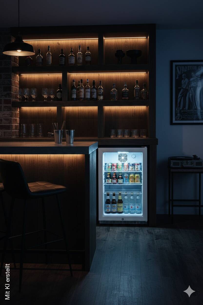POCOline Kühlschrank GTK84-118CW weiß B/H/T: ca. 54x84x54,5 cm