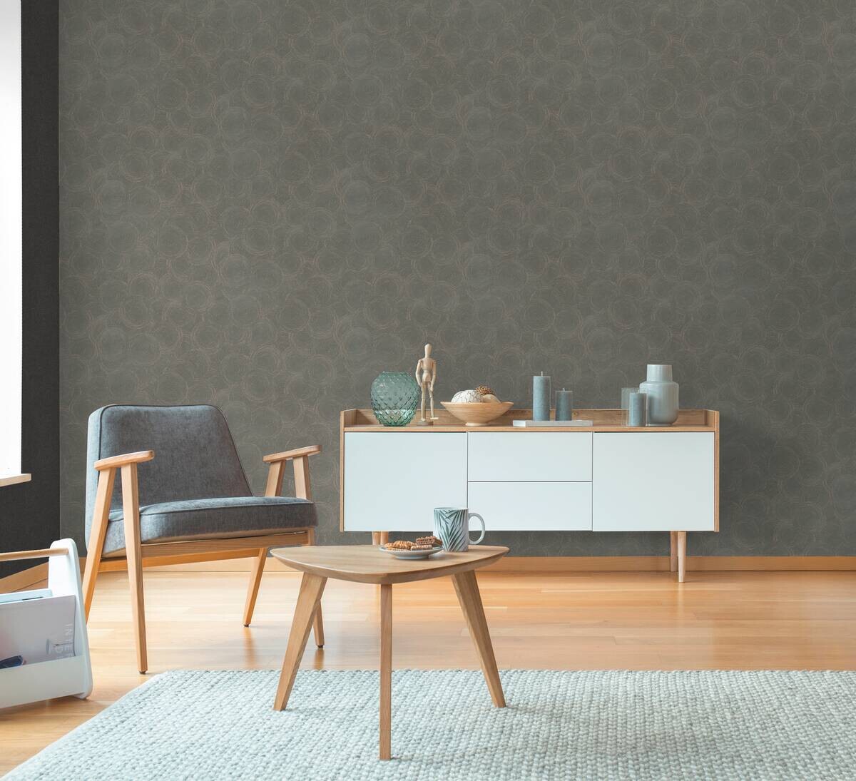 A.S.Creation Vliestapete grau braun B/H/D: ca. 53x1005x8,8 cm