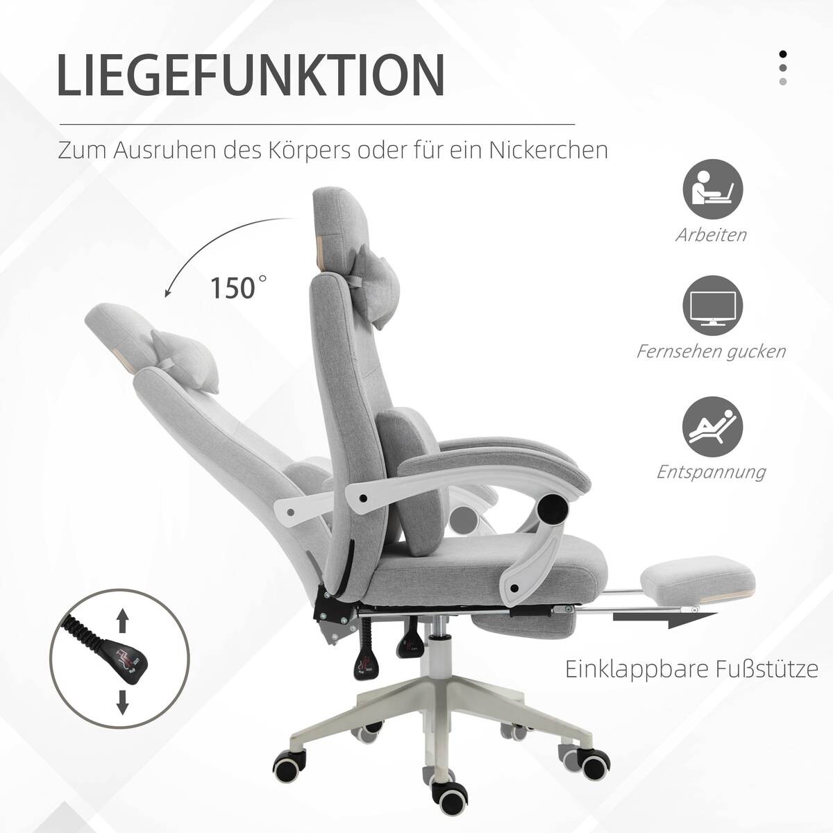 Gaming-Sessel 921-253 grau
