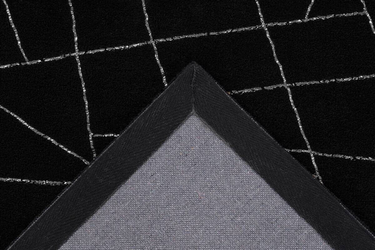 360Living Teppich Bijou schwarz B/L: ca. 120x170 cm