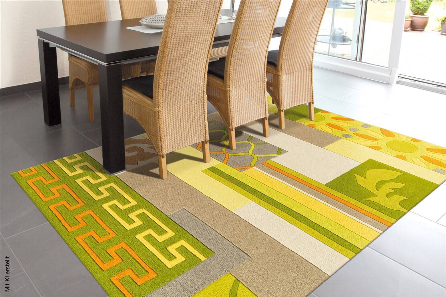 Arte Espina Kurzflorteppich Sam 4165 creme B/L: ca. 170x240 cm