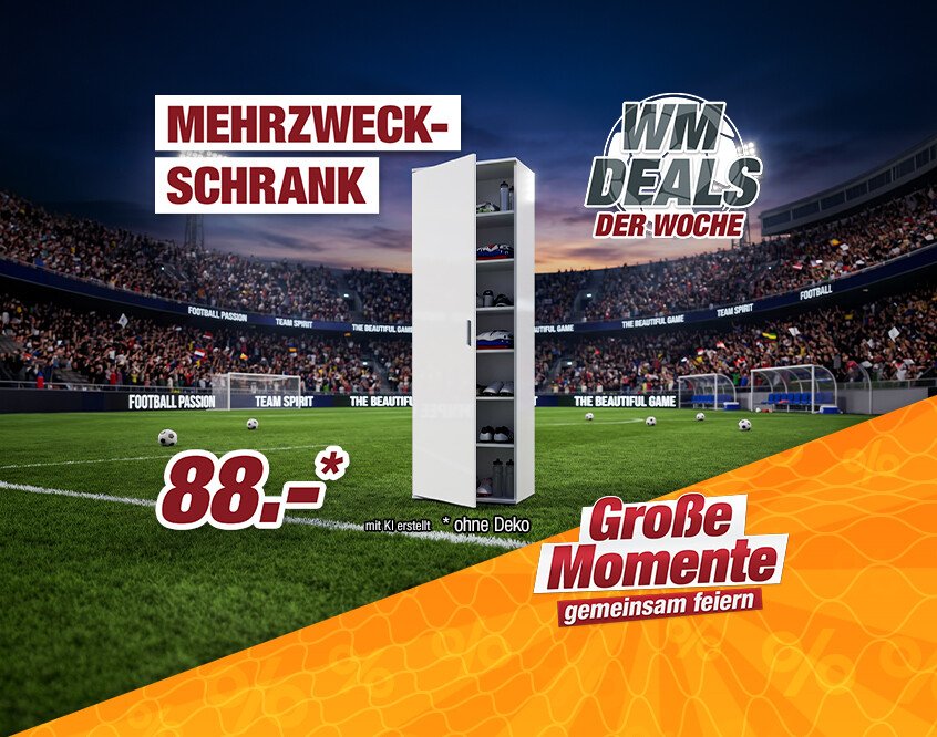 Unsere Werbe Highlights - Mehrzweckschrank Kreta