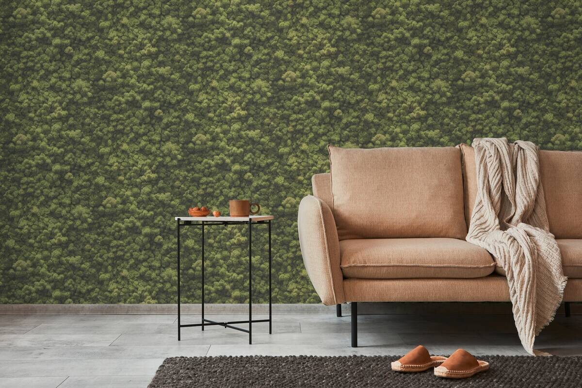 A.S.Creation Vliestapete grün B/H/D: ca. 53x1005x8 cm