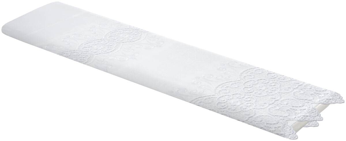 Store-Meterware London weiß 100% Polyester H: ca. 280 cm