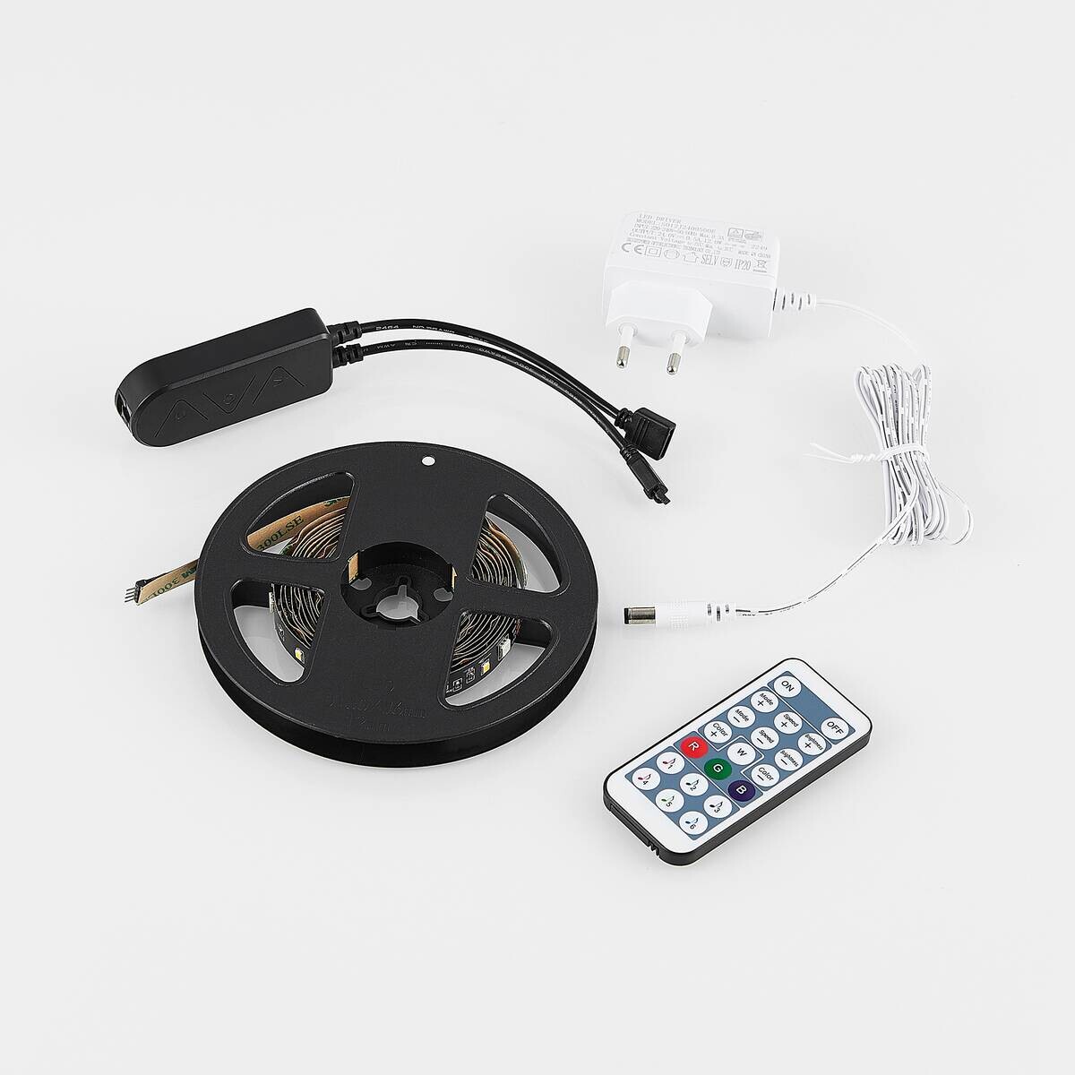 Lichtband Racer schwarz Kunststoff B/L: ca. 1x300 cm