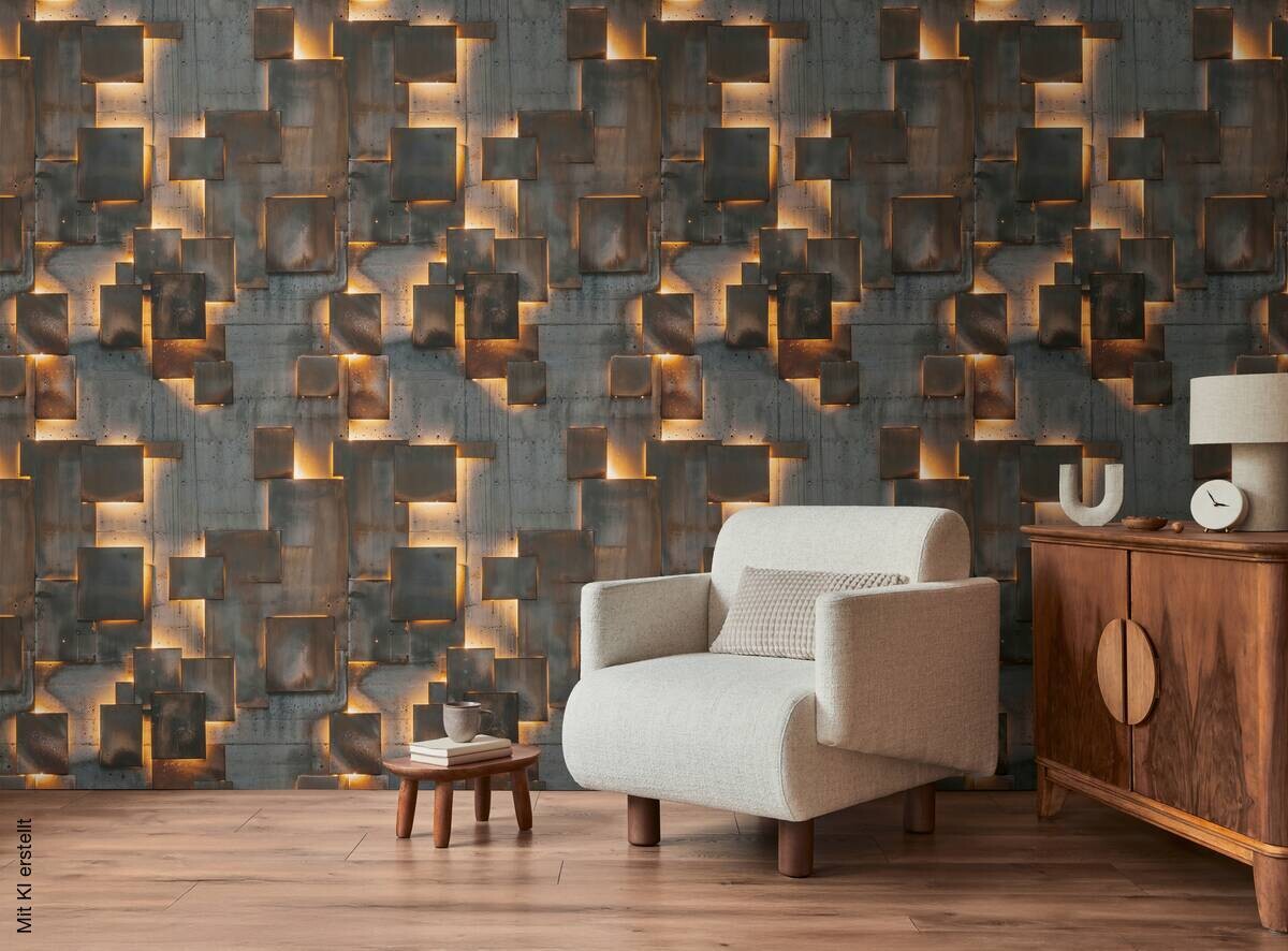 Livingwalls Fototapete 3D-Optik B/L: ca. 280x159 cm