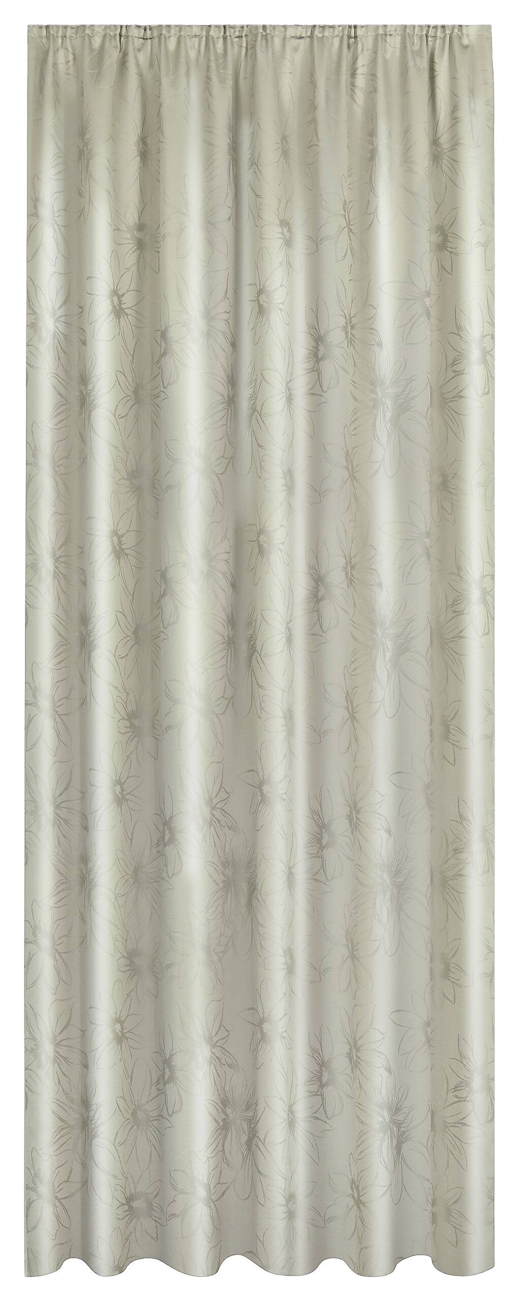 Acus Dekovorhang Paradiso kitt 100% Polyester B/L: ca. 140x175 cm
