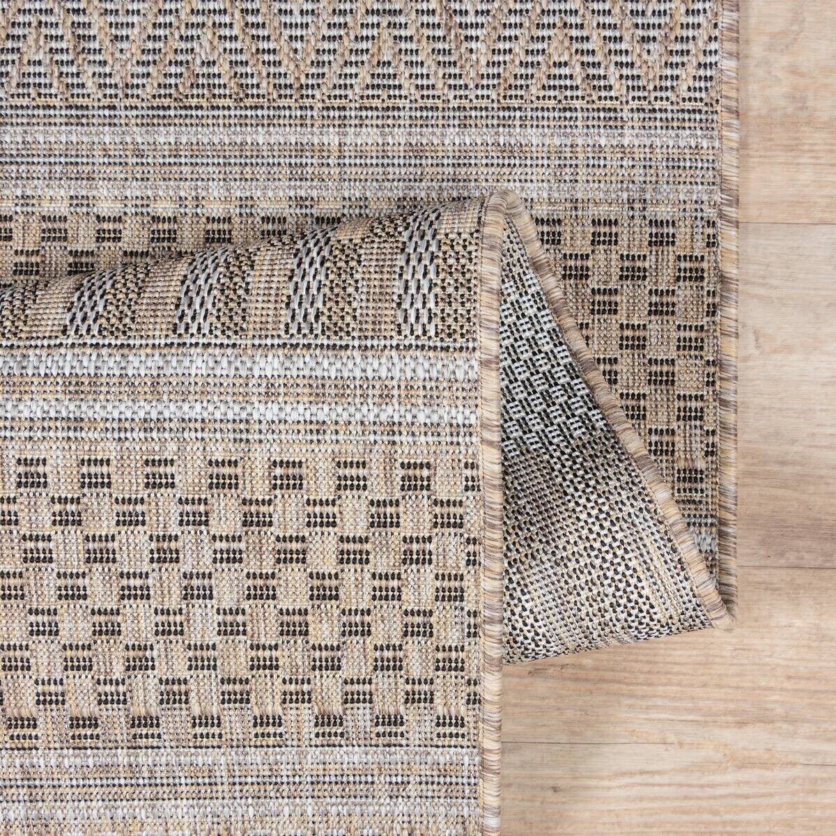 Sanat Outdoorteppich MELISSA braun B/L: ca. 140x200 cm