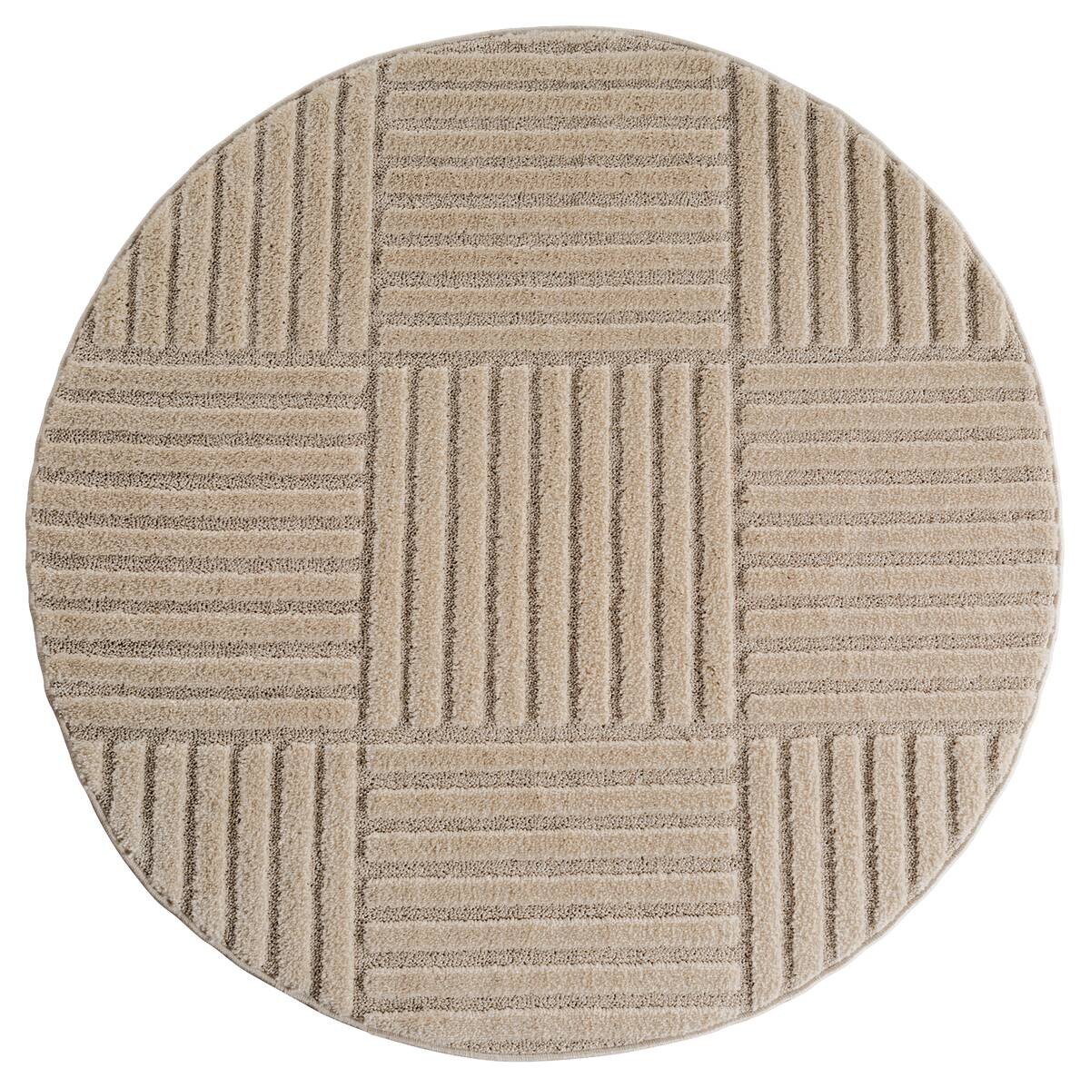 Ayyildiz Kurzflorteppich ART beige B/H/L: ca. 120x0,8x120 cm