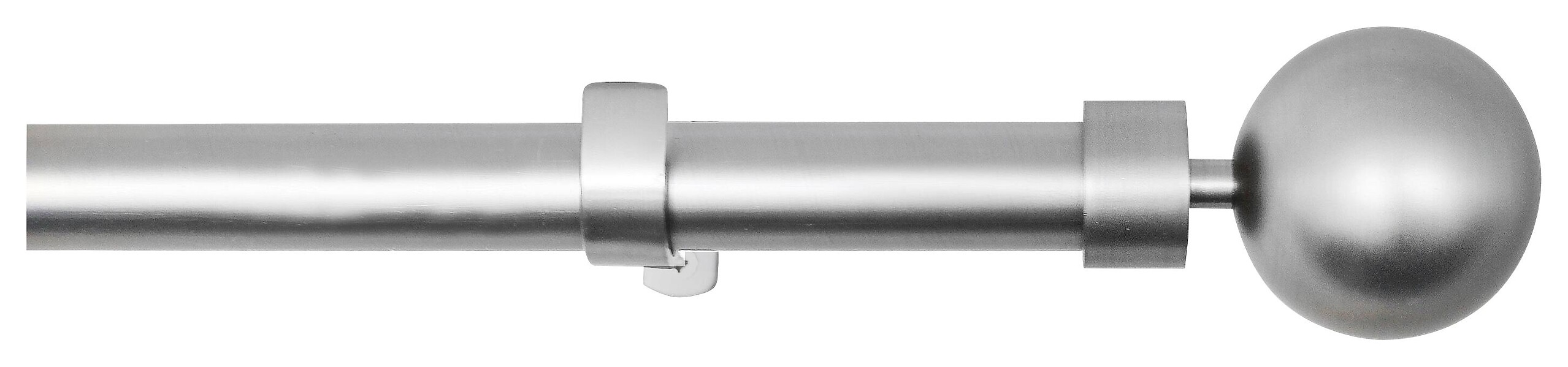 ondeco Stilgarnituren habito/ball-classic Edelstahloptik Metall ausziehbar von ca. 190 bis 360 cm 1.0 Läufe