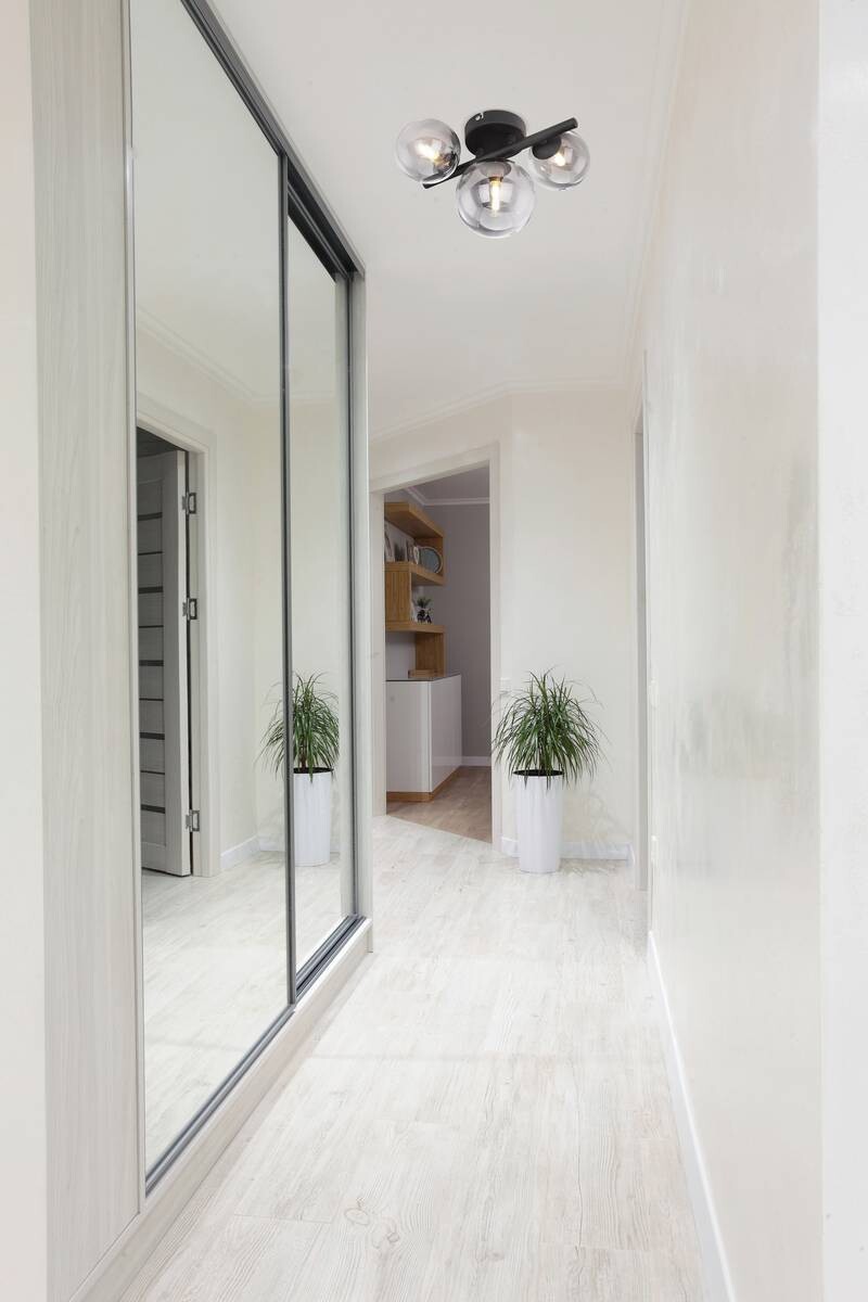 GLOBO Deckenleuchte Riha schwarz Metall Rauchglas B/H: ca. 20,8x28,3 cm 3 Brennstellen