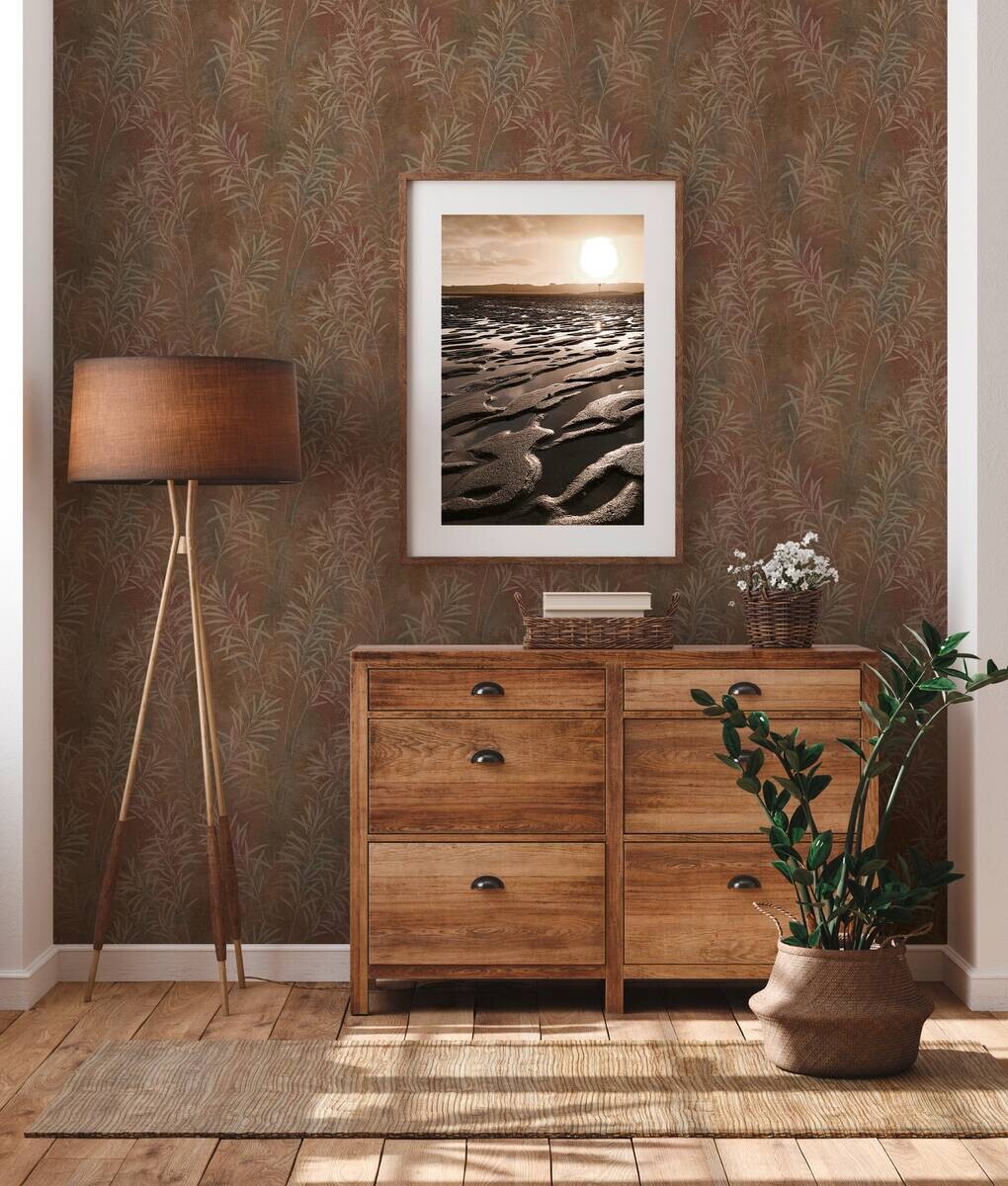 A.S.Creation Vliestapete beige silber B/H/D: ca. 53x1005x8,5 cm