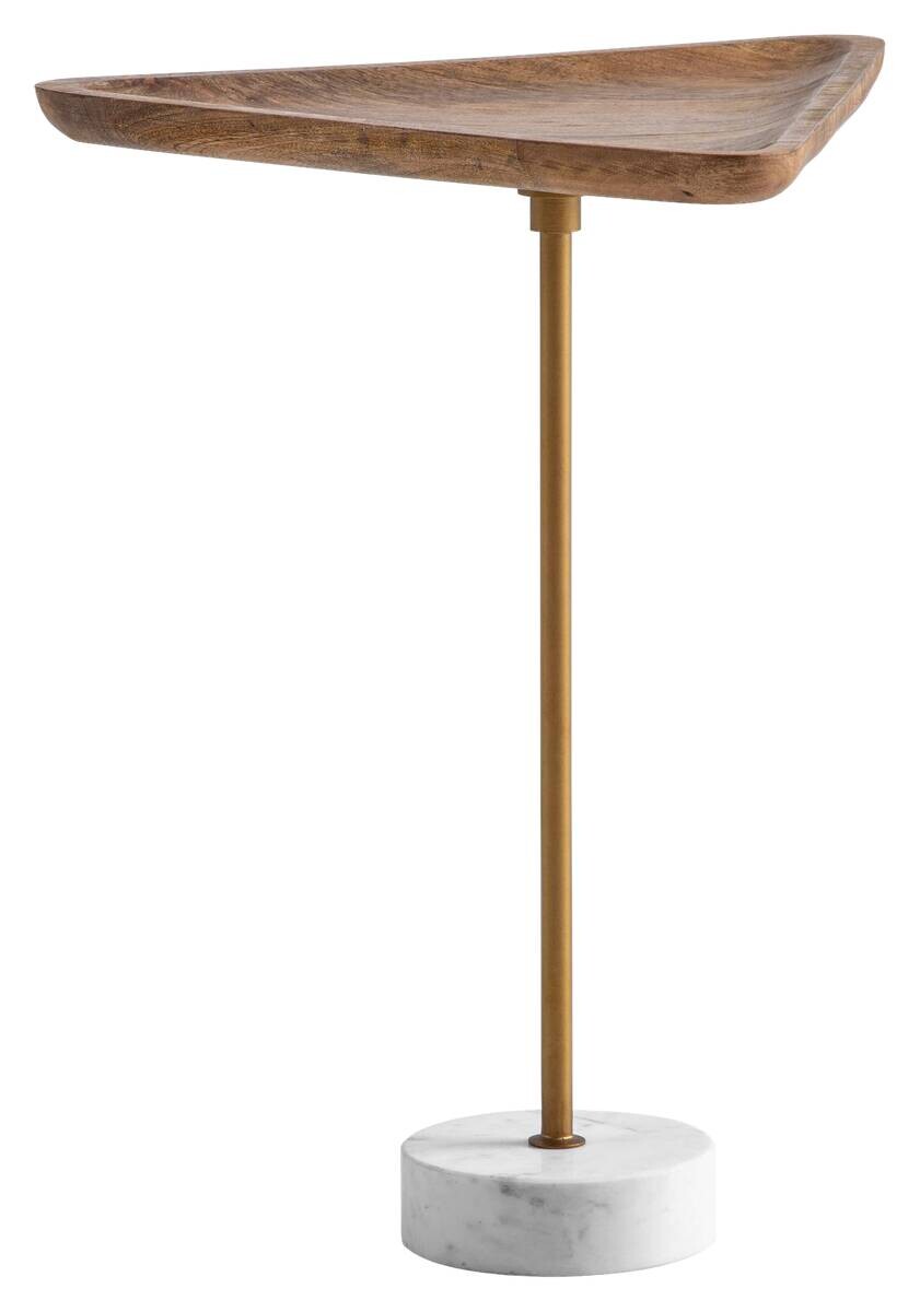 Beistelltisch Mango Marmor B/H/T: ca. 45x55x40 cm