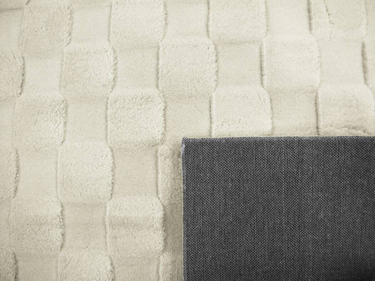 Teppich 3D Square beige B/L: ca. 120x160 cm