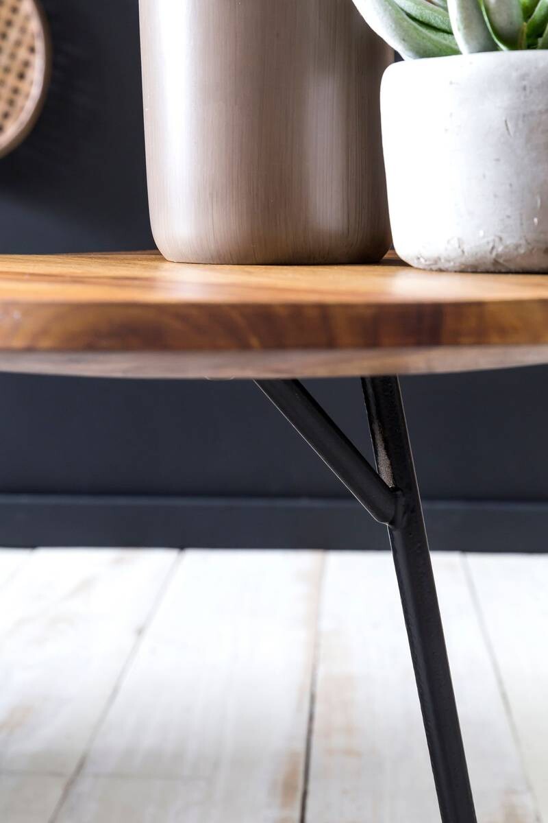 Beistelltisch rosenholz Nachbildung Holz B/H/T: ca. 40x46x40 cm