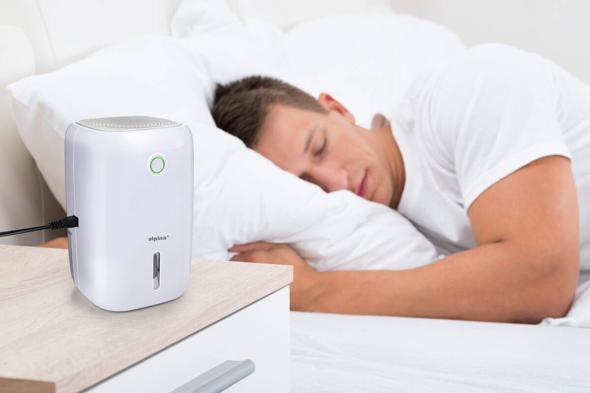 alpina Luftentfeuchter weiß Kunststoff