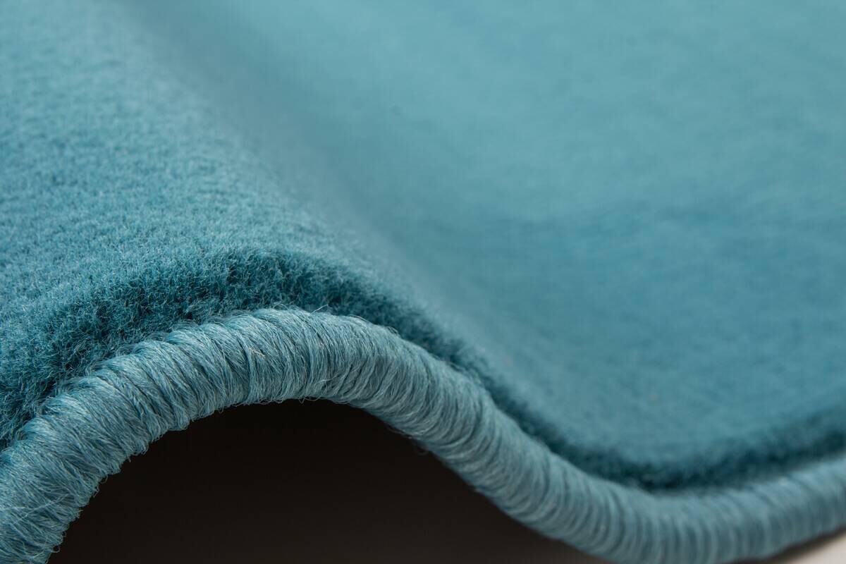 Kayoom Kurzflorteppich Passage 495 hellblau B/L: ca. 80x150 cm