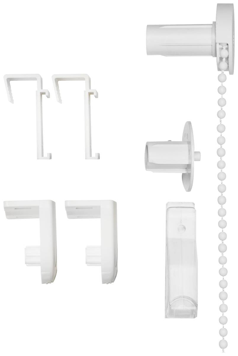 Tageslichtrollo zum klemmen weiß B/L: ca. 100x160 cm