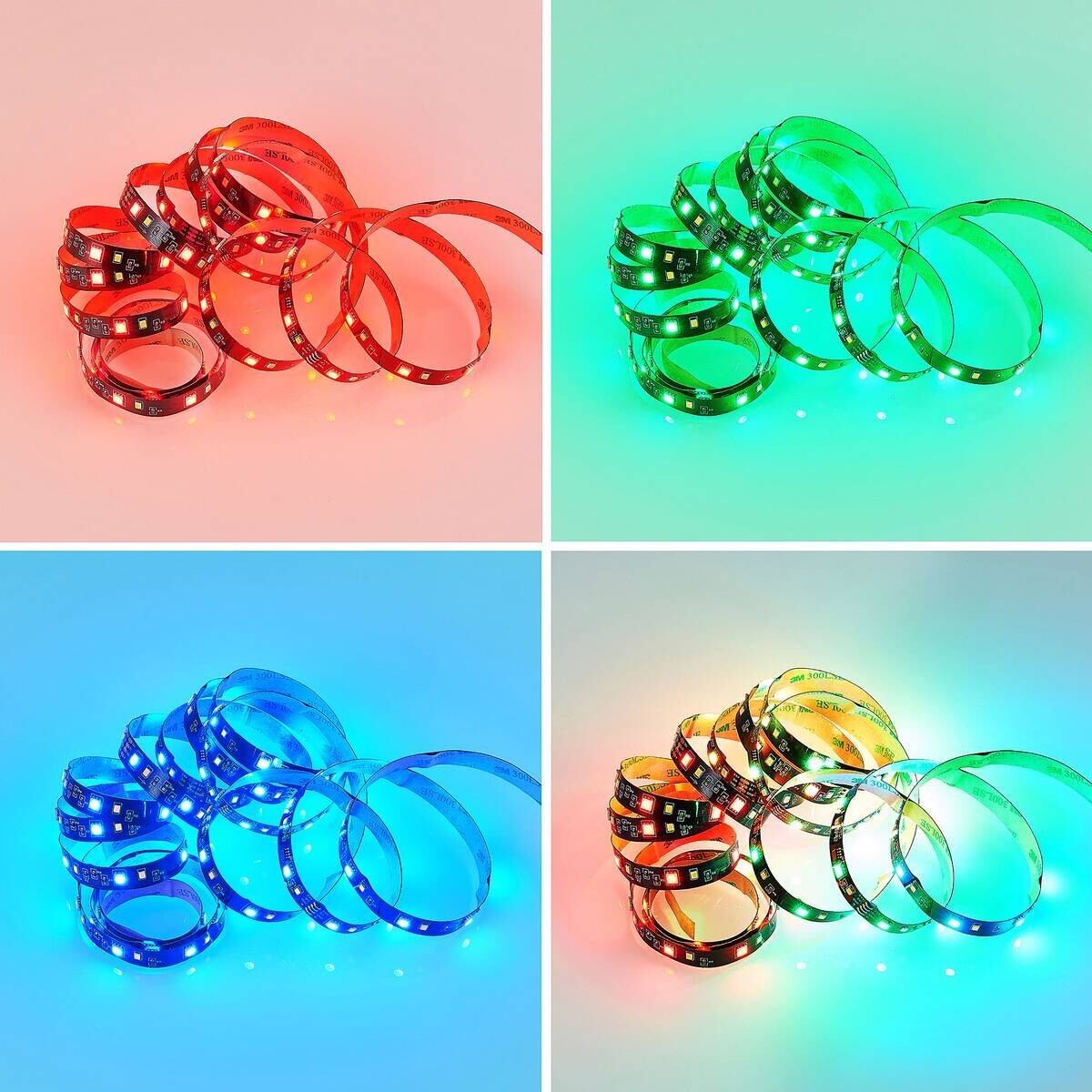 Lichtband Racer schwarz Kunststoff B/L: ca. 1x300 cm