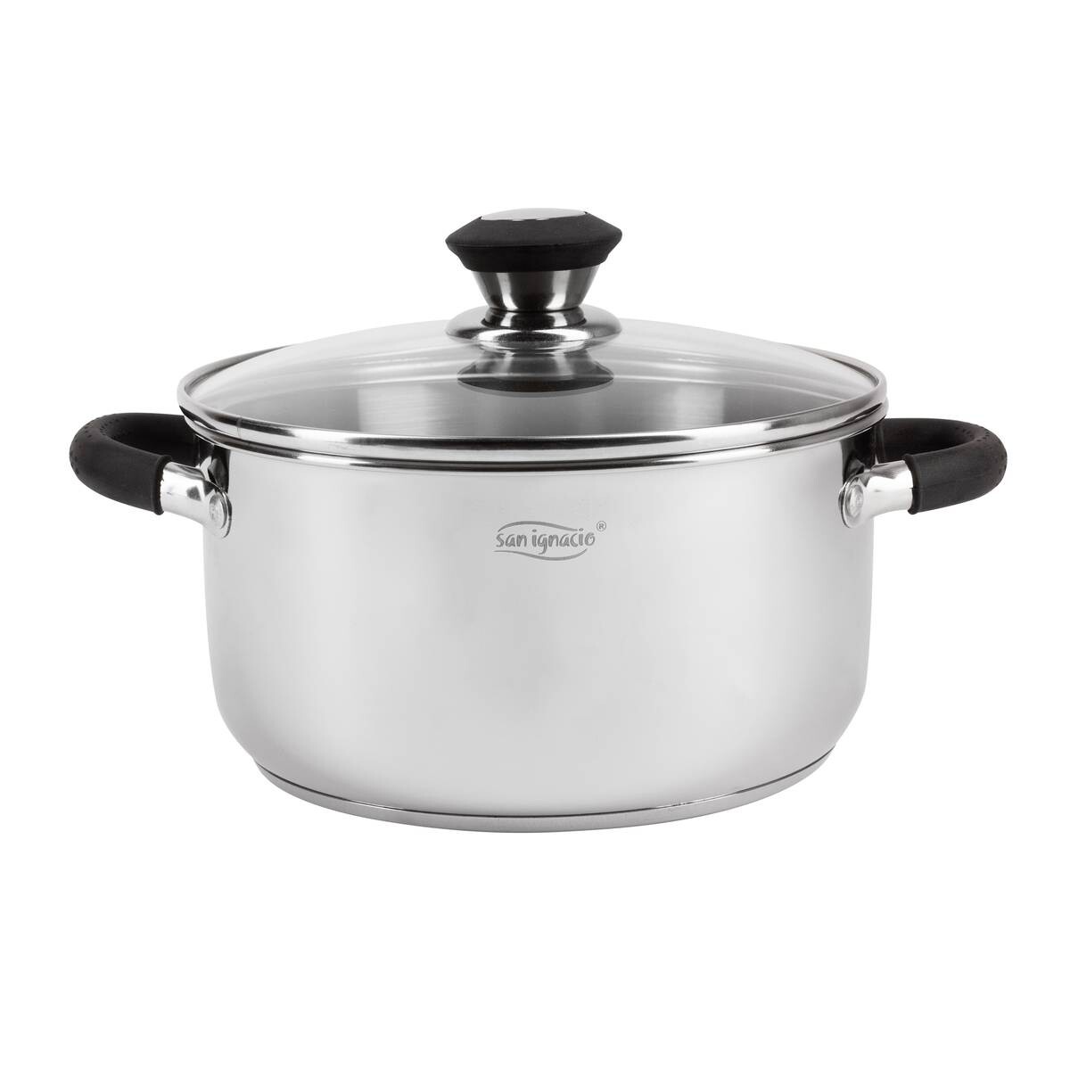 SAN IGNACIO Topfset BILMA silber Aluminium 5 tlg.