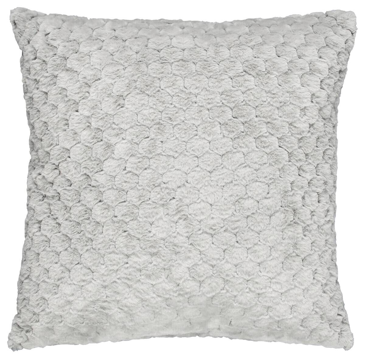 Dekokissen silber Polyester B/L: ca. 45x45 cm