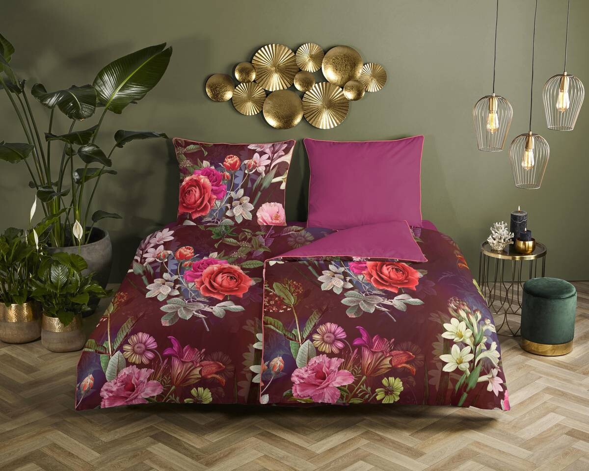 Baumwoll Bettwäsche Simone Satin