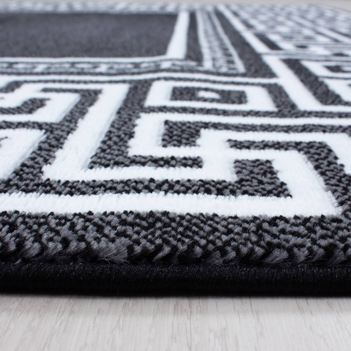 Ayyildiz Teppich PARMA schwarz B/L: ca. 80x300 cm