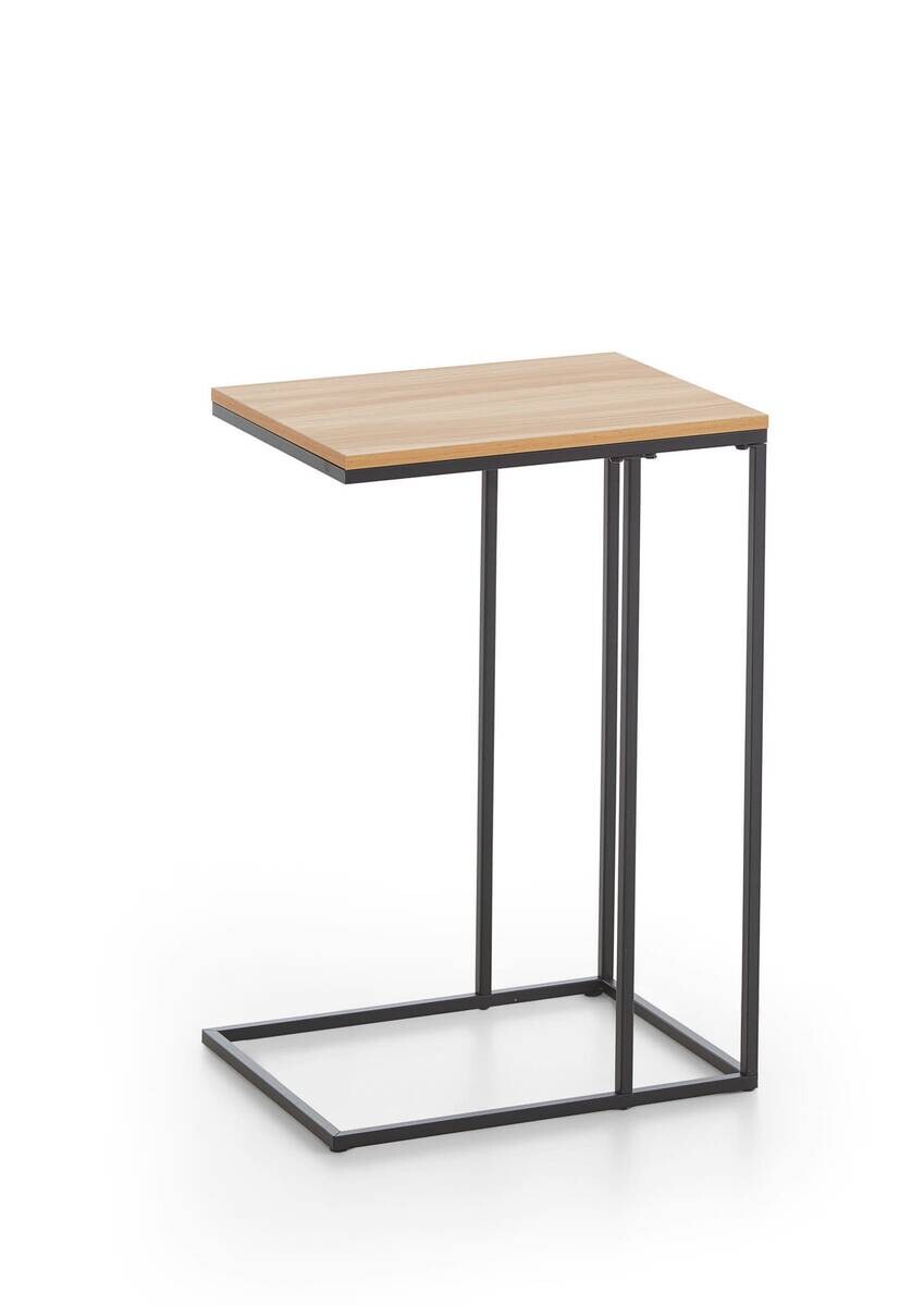 Couchtisch schwarz Artisan Nachbildung B/H/T: ca. 30x58x40 cm