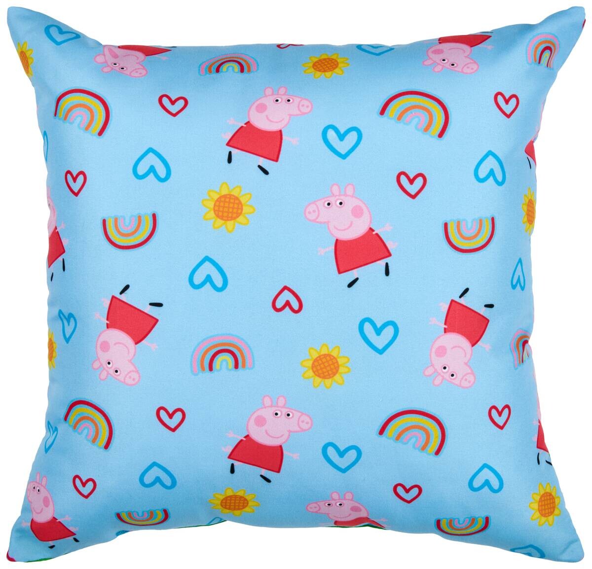 Peppa Pig Dekokissen bunt 100% Polyester B/L: ca. 40x40 cm